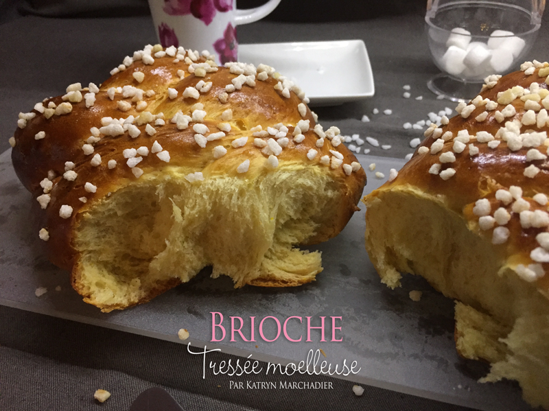 brioche tressée mœlleuse