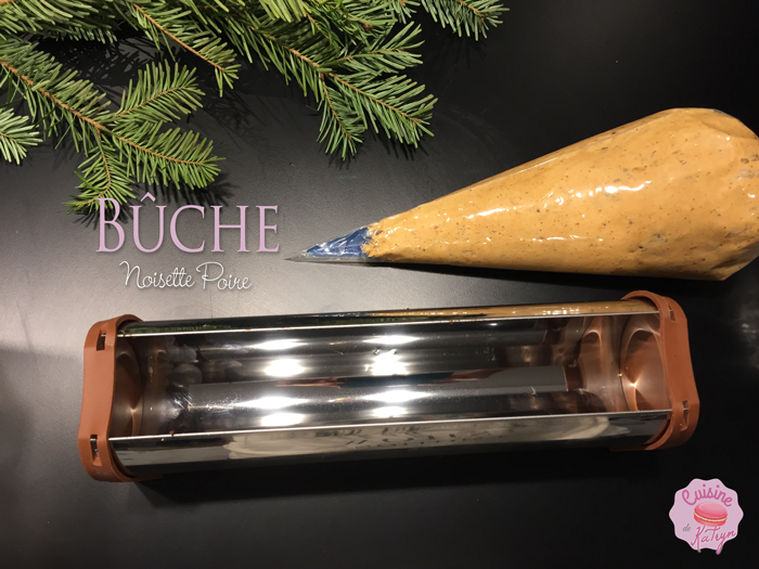 Bûche Entremet caramel beurre salé