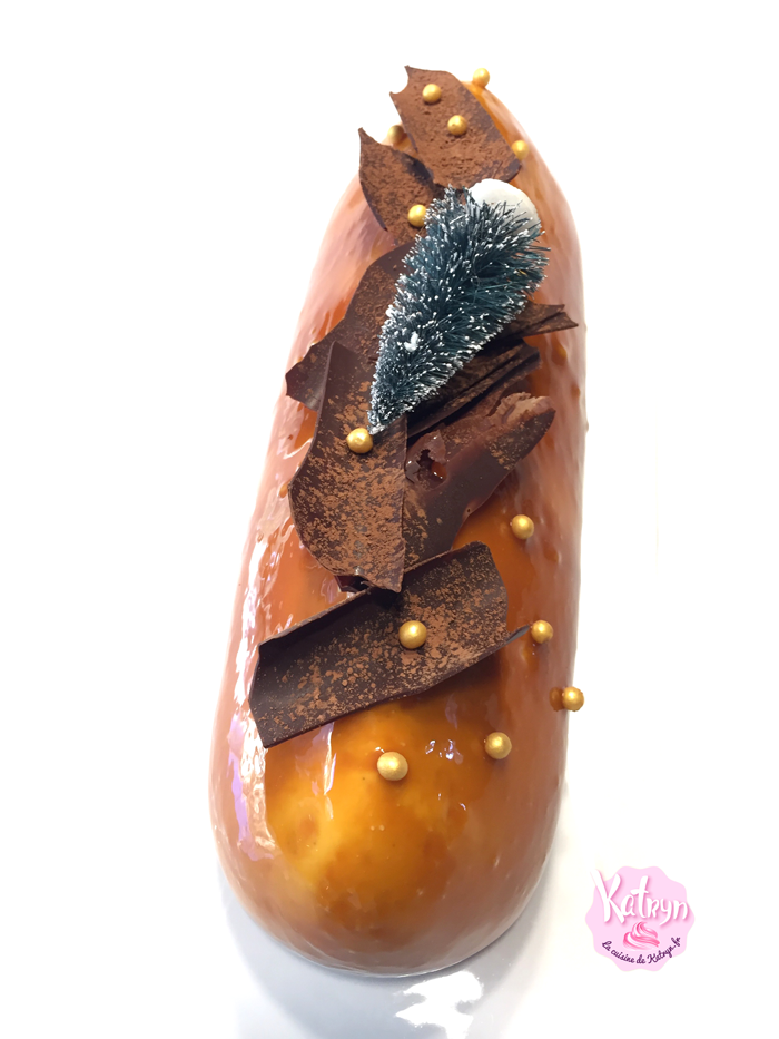 buche vanille caramel