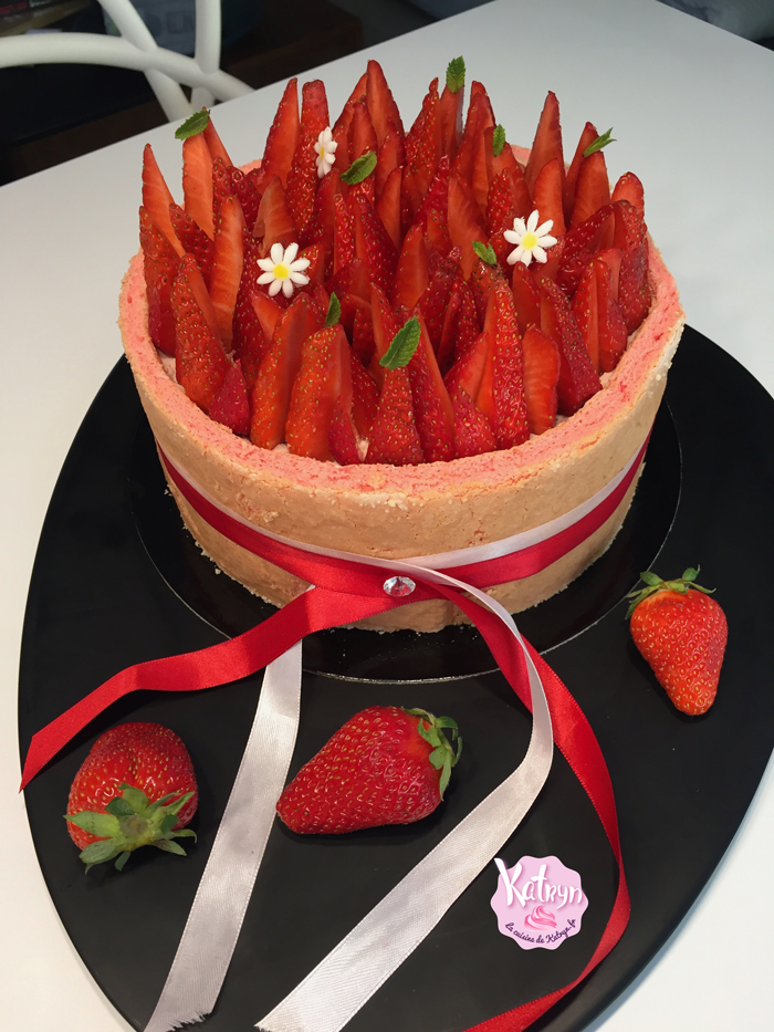 Charlotte aux fraises