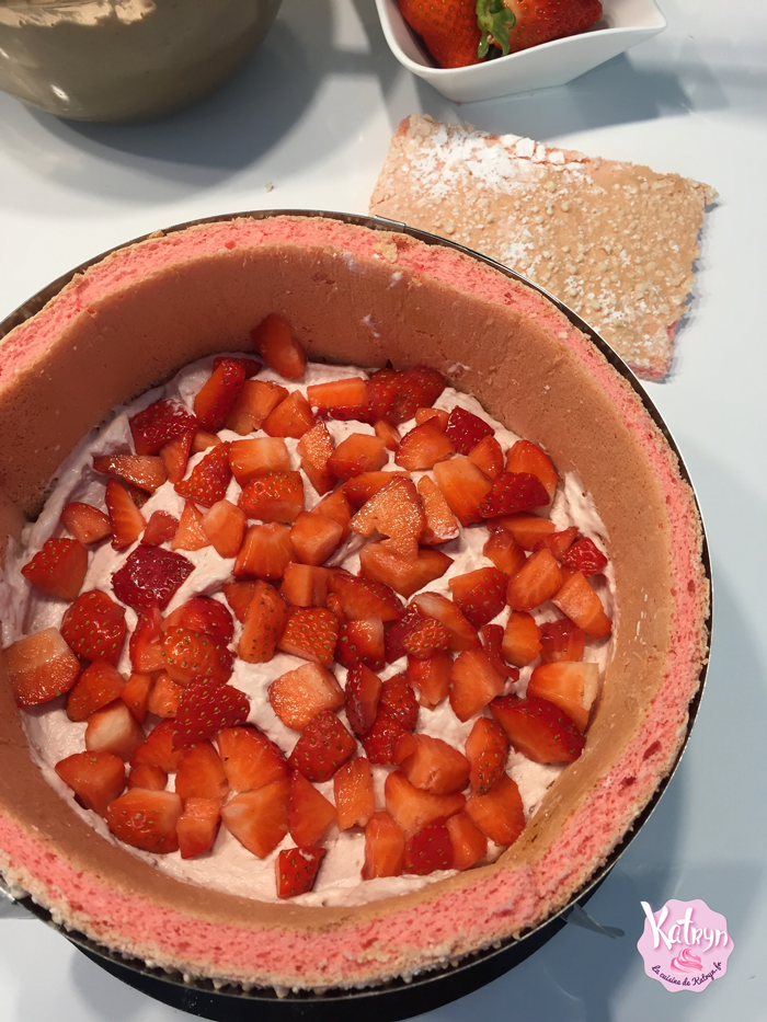 Charlotte aux fraises