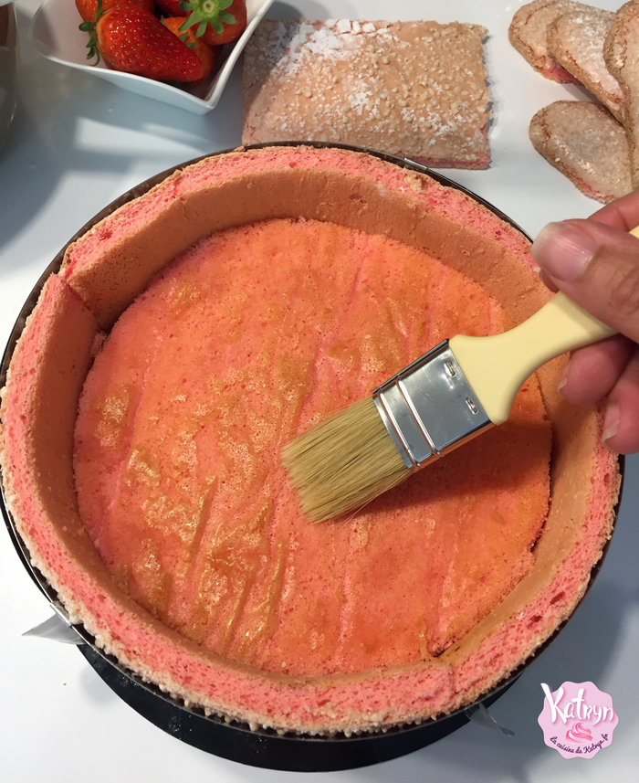 Charlotte aux fraises