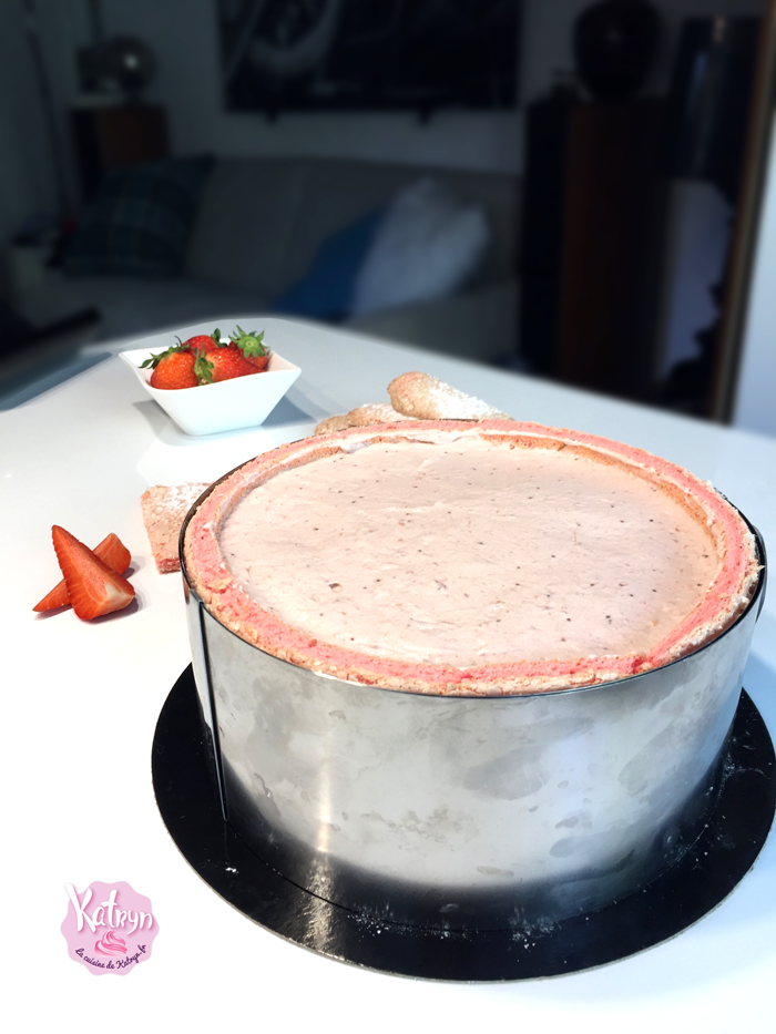 Charlotte aux fraises