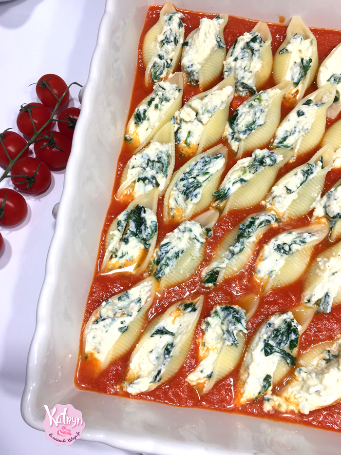conchiglioni-aux-epinard-et-ricotta