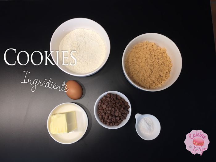 cookies aux pépites de choco