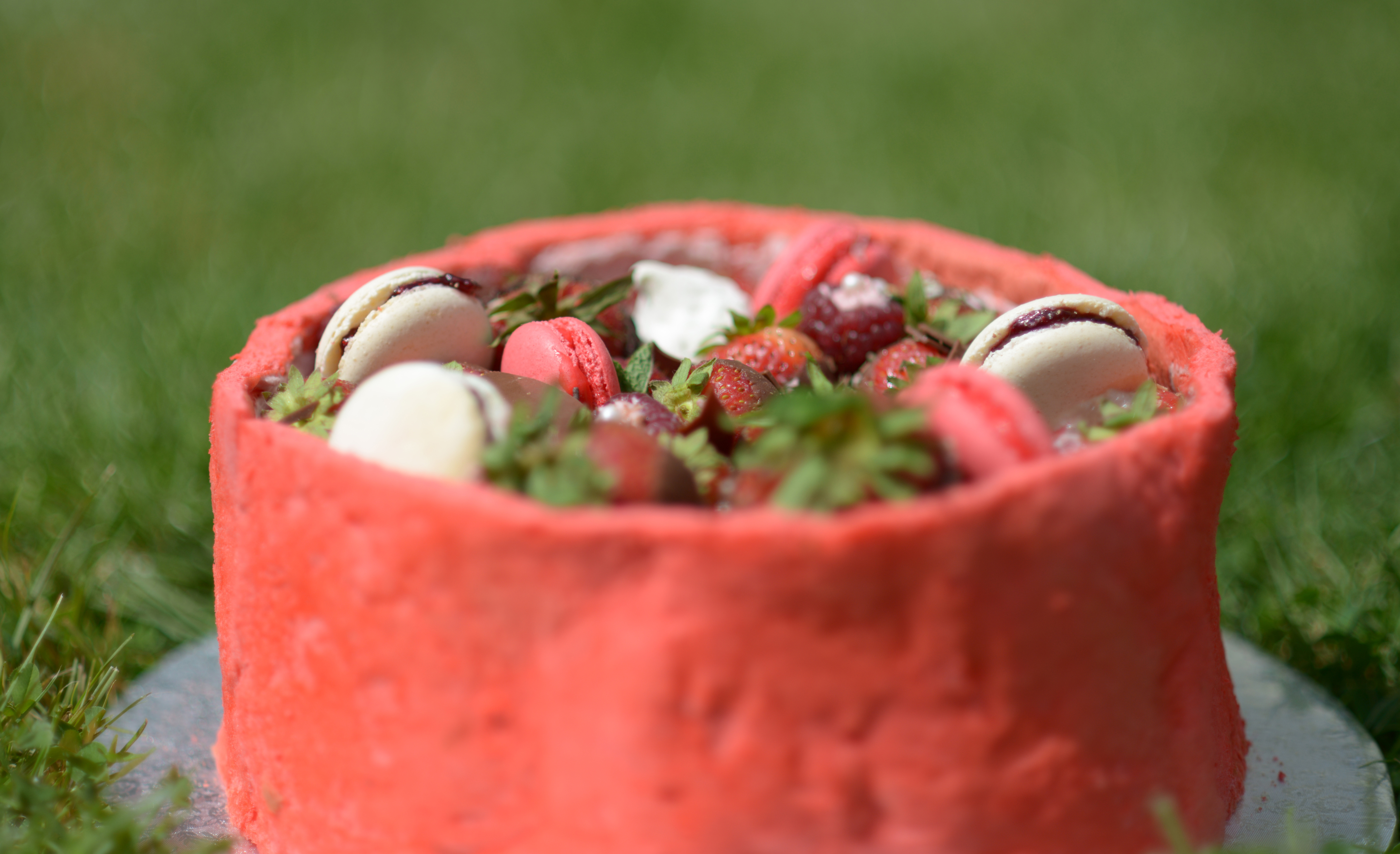 Charlotte aux fraises