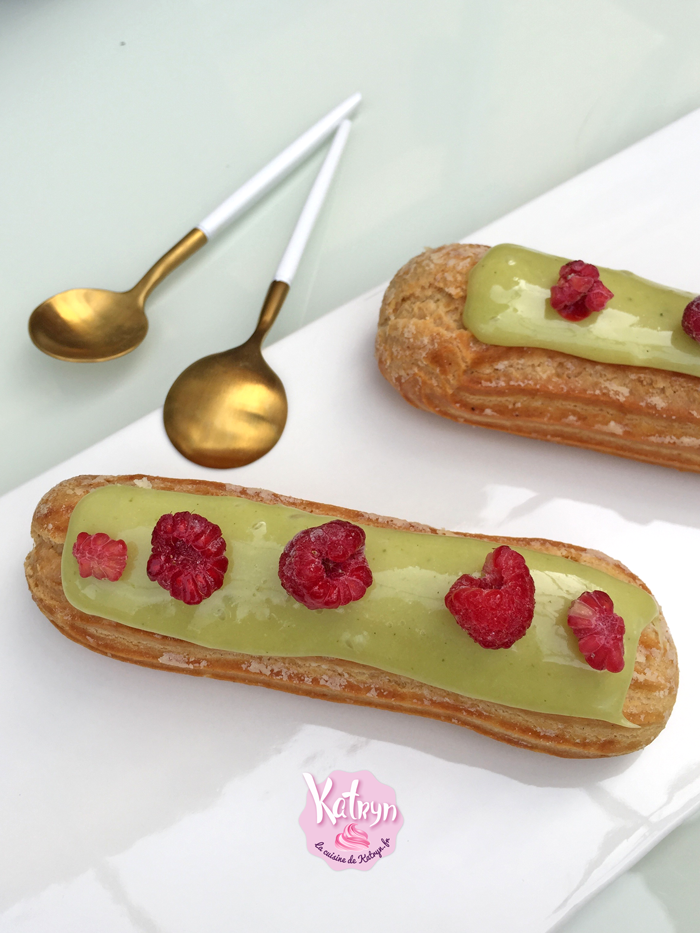eclairs-pistache-framboise