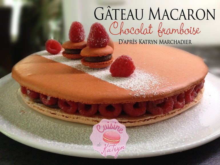 macaron gateau