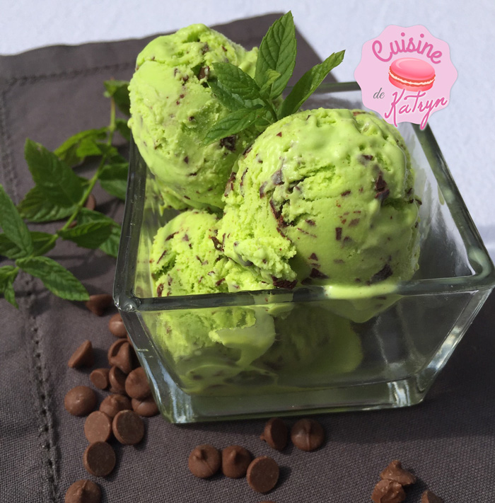 glace menthe chocolat