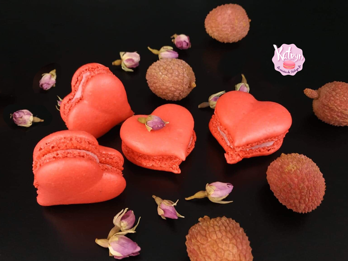 macarons-aux-litchis