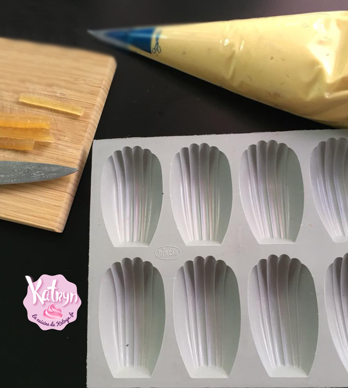 madeleine aux confits de citrons