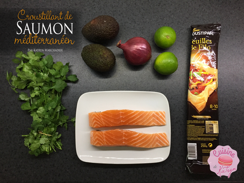 Croustillant de saumon méditerranéen