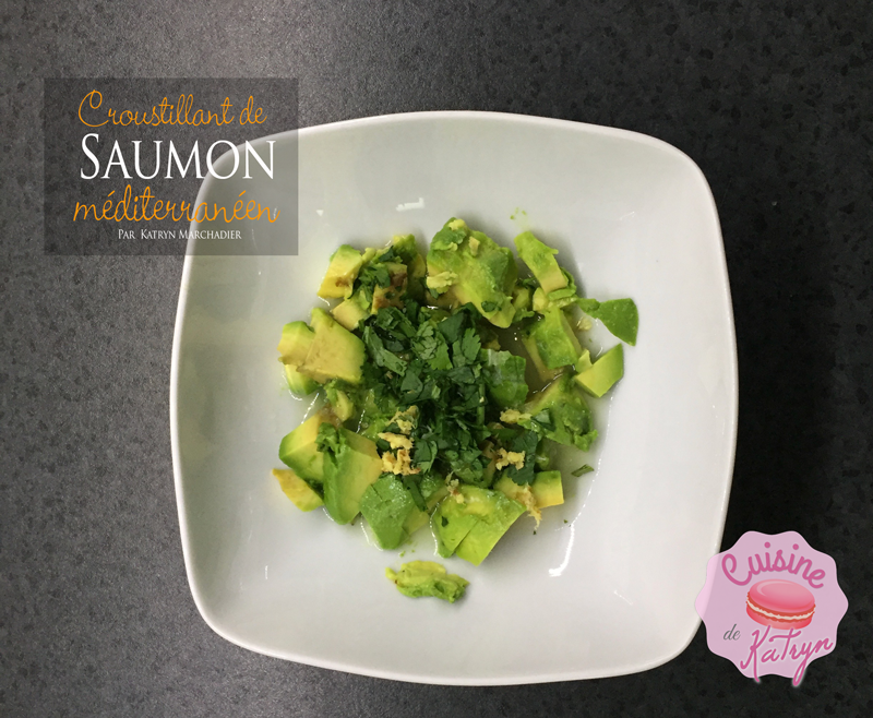 Croustillant de saumon méditerranéen