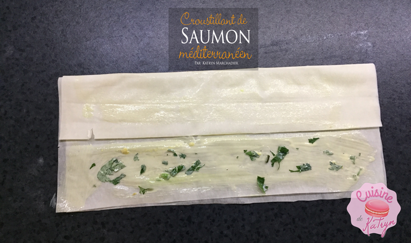 Croustillant de saumon méditerranéen