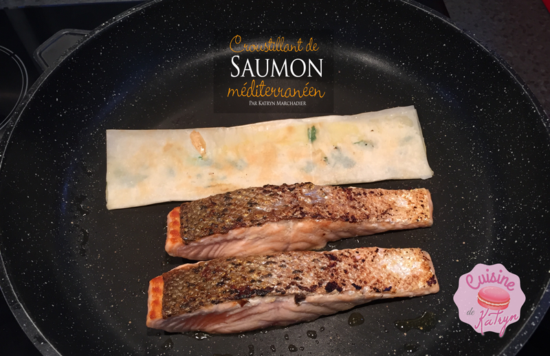 Croustillant de saumon méditerranéen