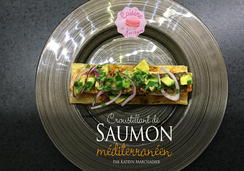 Croustillant de saumon méditerranéen