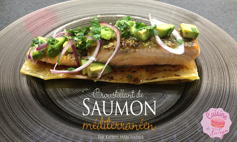 Croustillant de saumon méditerranéen