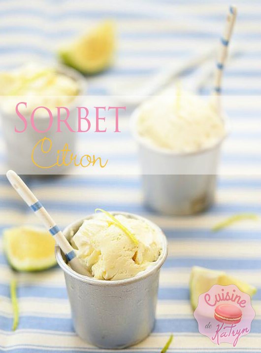 Sorbet au citron de Menton