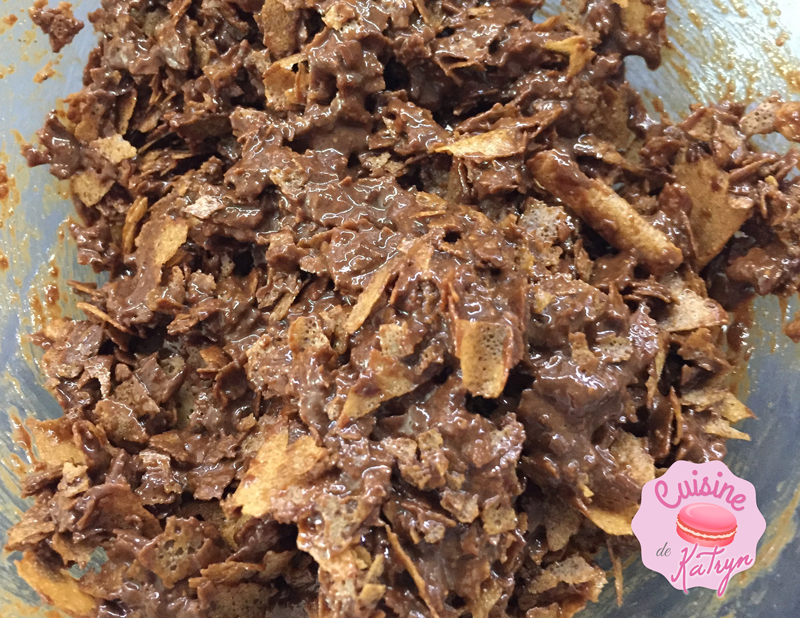 feuillantine au praliné