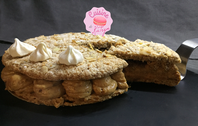 Succès avec la crème du Saint Honoré au praliné