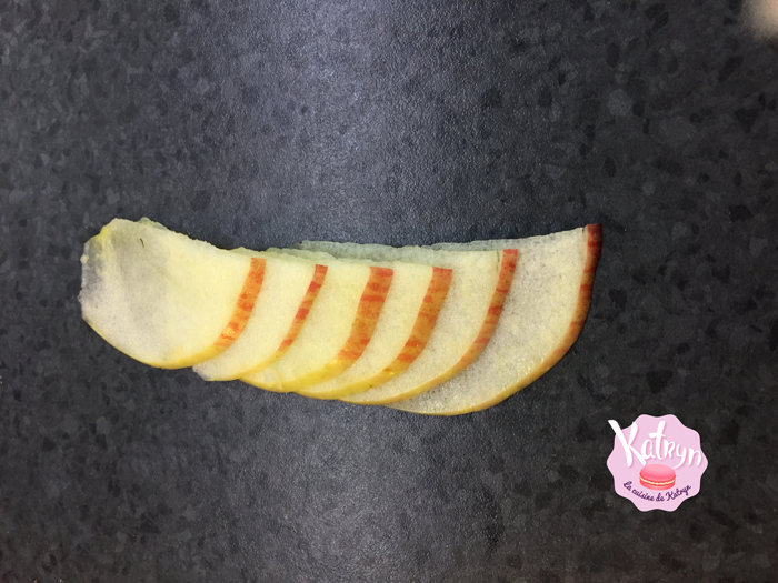 Tarte aux pommes glamour