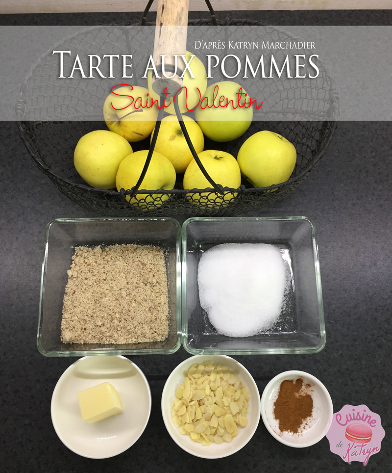 Tarte aux pommes glamour