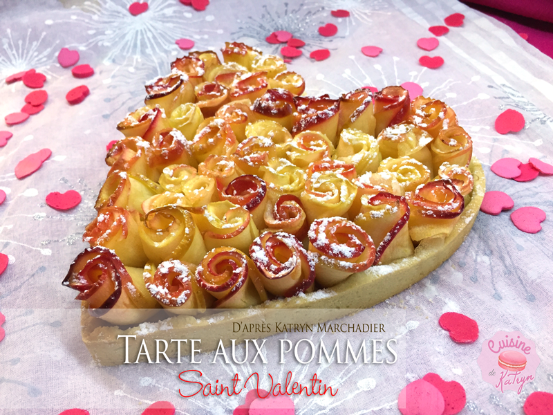 Tarte aux pommes glamour