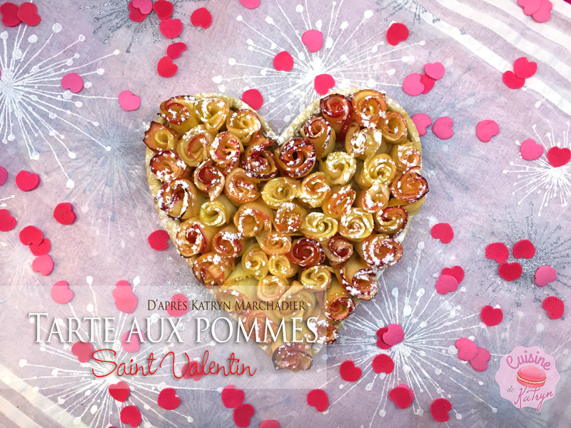 Tarte aux pommes glamour