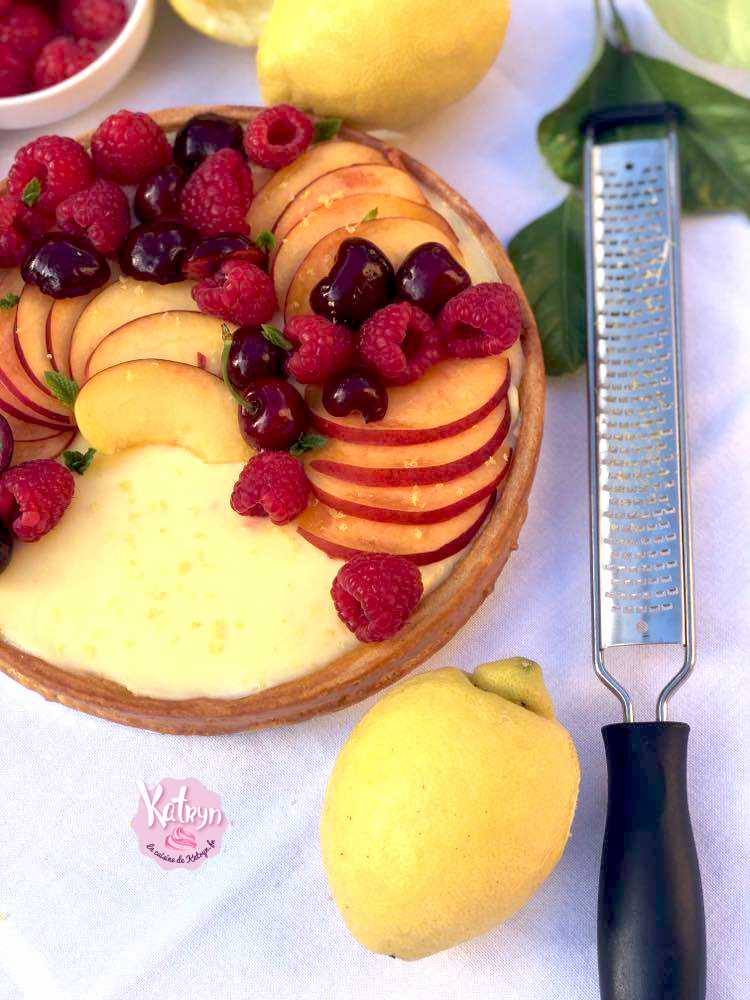 tarte-citron-fruitee