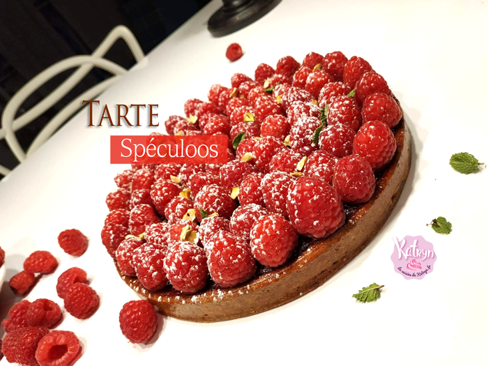 tarte-framboises-speculoos