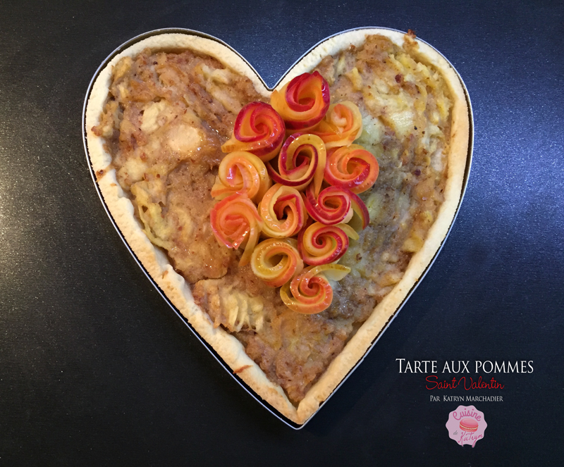Tarte aux pommes glamour