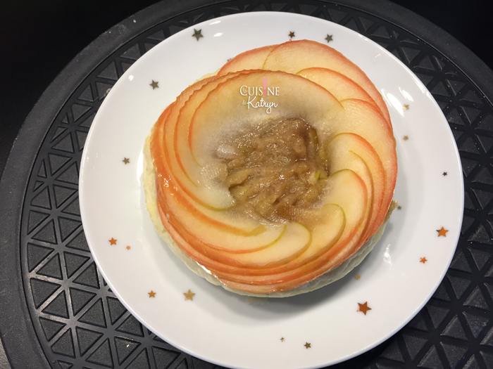 Tarte aux pommes glamour